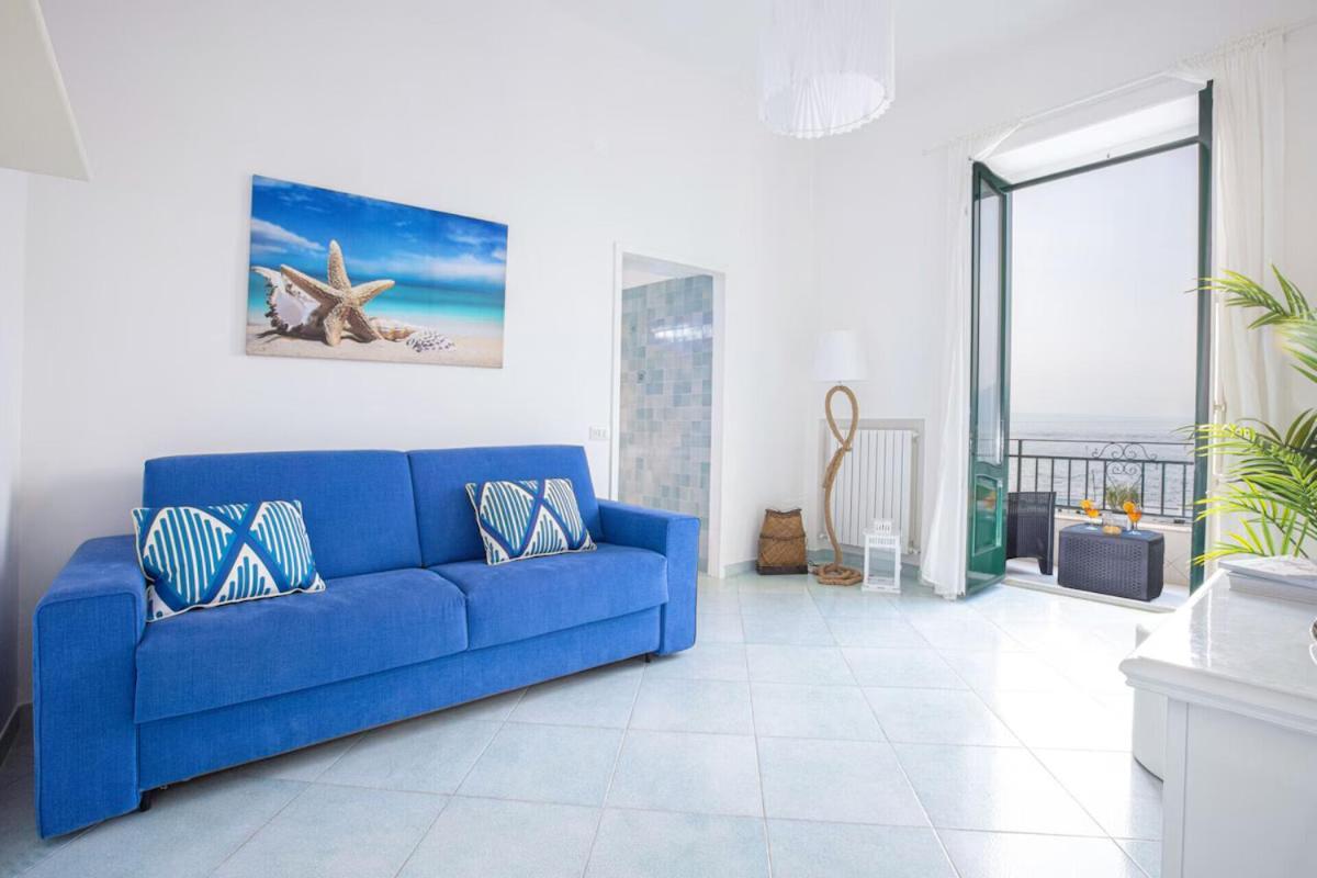 Sorrentovibes - Seaview Home On The Beach & Amazing Views Terrace Exterior foto