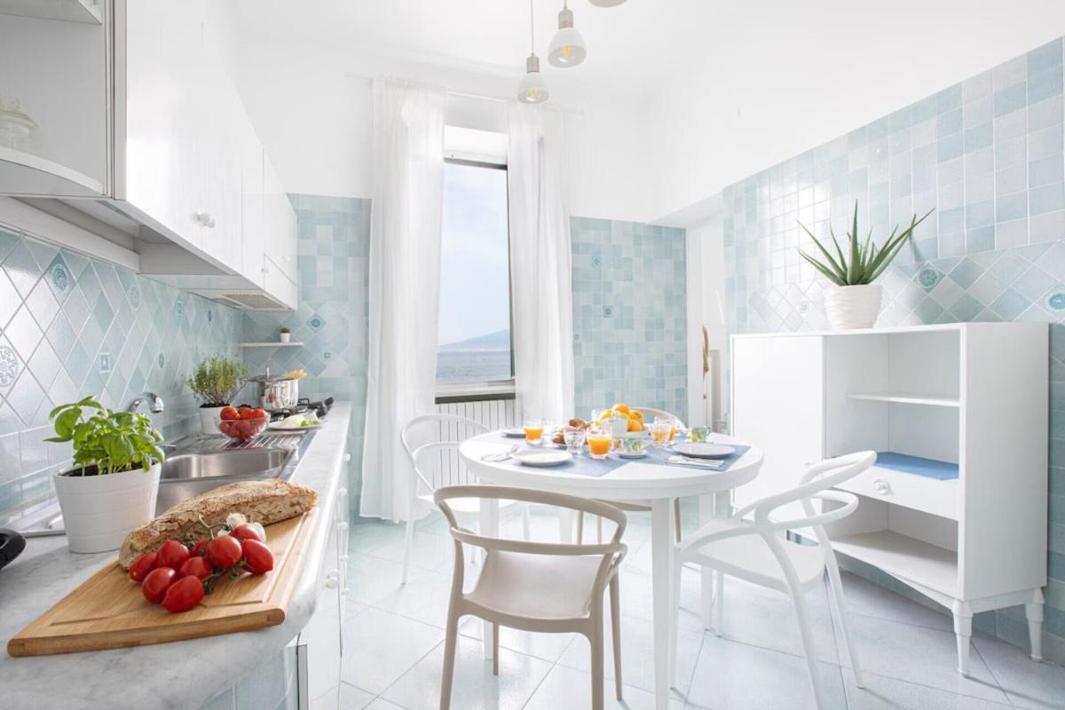 Sorrentovibes - Seaview Home On The Beach & Amazing Views Terrace Exterior foto