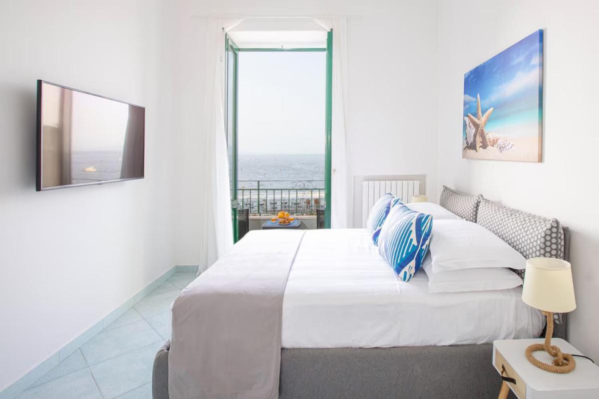Sorrentovibes - Seaview Home On The Beach & Amazing Views Terrace Exterior foto