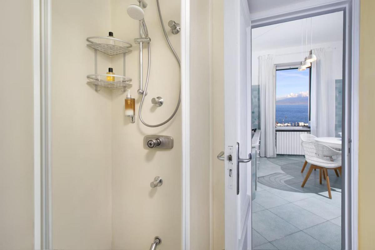 Sorrentovibes - Seaview Home On The Beach & Amazing Views Terrace Exterior foto